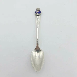 Community Spoon - 4-3/8" - Skeena River Collectible - Jumping Fish - Nice! - Imagen 1 de 3