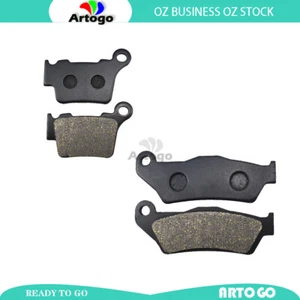 Front+Rear Brake Pads For Husqvarna TE 300 2T 2014 2015 2016 2017 2018 2019 2020 - Picture 1 of 3