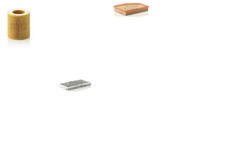 Inspection package filter set L MANN FILTER activated carbon filter filter insert for E60