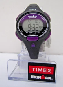Timex T5K523, Damen 10 Runden Ironman Triathlon Resin Uhr, Alarm, Indiglo, NEU - Bild 1 von 2