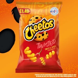 Cheetos Twisted Sweet & Spicy Sharing Crisps 85g – £1.49 RRP PMP – Case of 12 - Picture 1 of 2