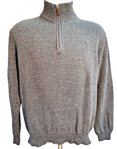 Suéter Polo Ralph Lauren Para Hombre 1/4 Cremallera Carbón Brezo Talla XL KT - Imagen 1 de 6
