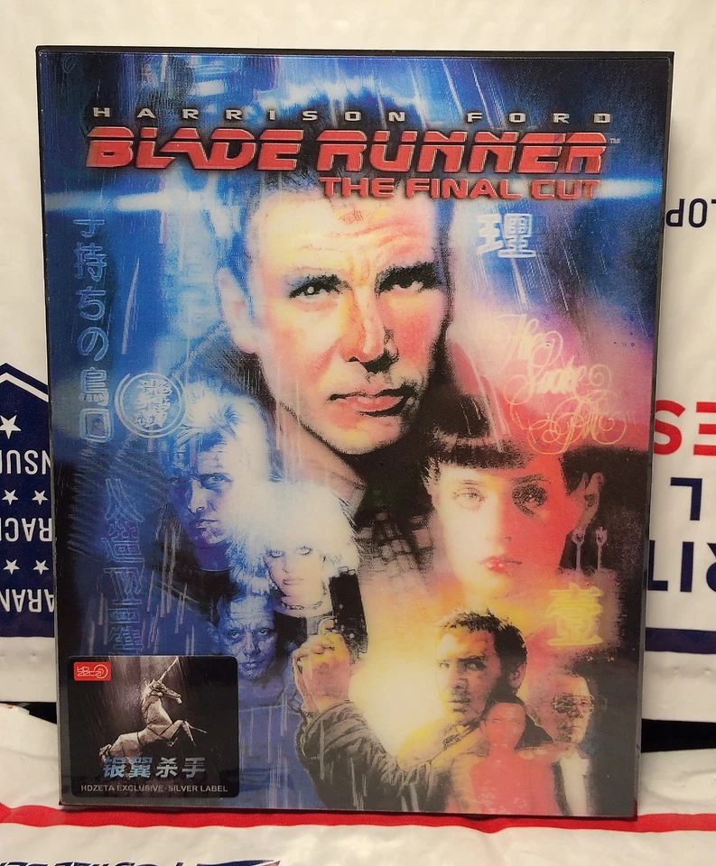 Blade Runner 4k UHD 2d Blu-ray Steelbook HDZeta Special Edition Silver Label