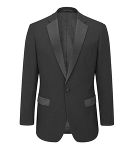 Skopes Hombre Cena Chaqueta (MM30160) Canvendish en Negro 38-62 - Imagen 1 de 54