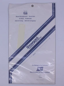 Acme 29-158 Showgard Supporti per Timbri 158mm Sfondo Nero (Confezione da 10) - Foto 1 di 1