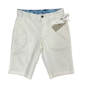 Tommy Bahama Boracay Herrenshorts 29 weiß Chino 12" Schrittlänge neu mit Etikett neu mit Etikett - Bild 1 von 8