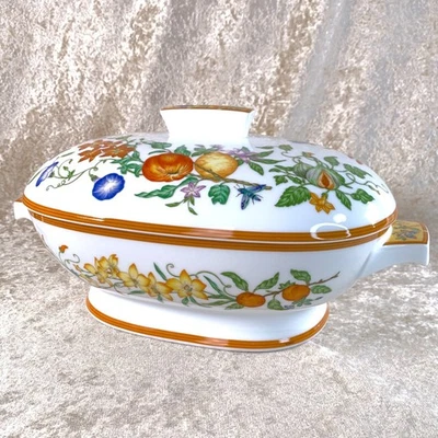 Hermes Paris rara zuppiera La Siesta servizio da tavola in porcellana - Immagine 1 di 4