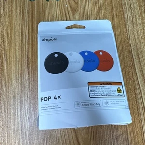 4x Chipolo POP 2025 Standard Mix Google Find My Device Nework Or Apple Find My - Photo 1 sur 3
