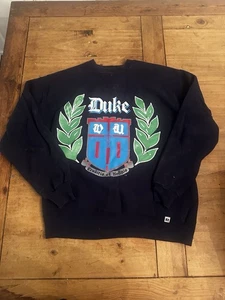 Duke University XL Russell CrewNeck Sweat Shirt Eruditio Et Kelinio Vintage - Bild 1 von 4