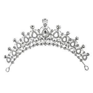Bridal Hochzeit Strass Kristall Haarband Prinzessin Prom Crown Stirnb6703 - Bild 1 von 5