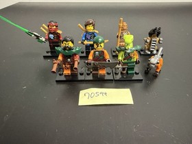 LEGO 70594 NINJAGO Lot 8 Minifigures Echo Zane, Nya ,Clancee, Jay, Sky Pirates