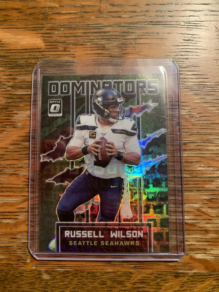 Panini Donruss Optic Russell Wilson Dominators 2020 # DM-RW/25 Seahawks Foto 1 de 2