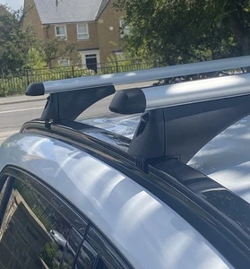 Roof Bars fits Ford Focus estate 2025 2024 2023 2022 2021 2020 2019 2018 flush - Picture 1 of 14