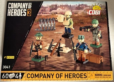 COBI Company of Heroes3 #3041 4 figuras de soldado reliquia/Sega 2022 hecho en Polonia Foto 1 de 4
