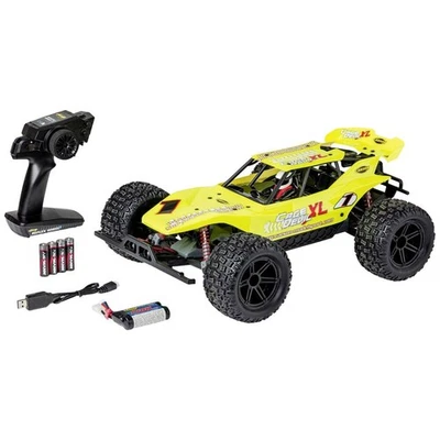 Carson RC Sport Cage Devil XL Gelb Brushed 1:10 RC Modellauto Elektro Buggy RtR - Bild 1 von 4