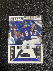 2024 Panini Contenders - Lamar Jackson #7 Season Ticket - Picture 1 of 2