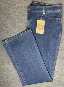 L.L. Pantalones de mezclilla Bean True Shape para mujer talla 18W REG "se ajustan como 39x30" nuevos con etiquetas - Imagen 1 de 18
