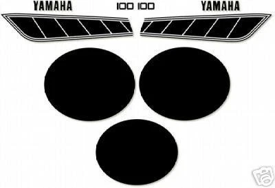 KIT CALCOMANÍA GRÁFICA COMPLETA YAMAHA 1977 YZ100 Foto 1 de 1