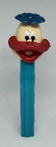 Vintage No Feet Duck W Blue Flower Hat Pez Dispenser Pat #3.4 Made In AUSTRIA - Picture 1 of 12