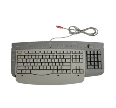 Vintage Hewlett-Packard SK-2506 Ps/2 Wired Multimedia Keyboard 5184-9648 - Image 1 of 4