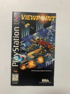 Viewpoint Sony PlayStation 1 Long Box Edition *nur Anleitung - Bild 1 von 2