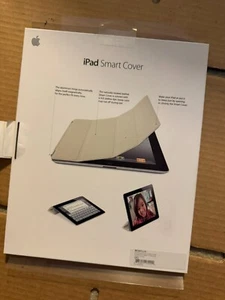 Genuine Apple Ipad 2 Smart Cover Leather Black MC947LL/A Brand New Sealed - Picture 1 of 4
