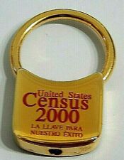 VINTAGE United States Census 2000 Key Chain