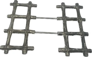 Silverplate Expanding Trivet - Bild 1 von 8