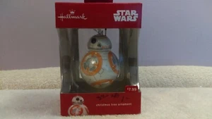 Christmas ornament Hallmark BB-8 Star Wars Figure OH2114 - Picture 1 of 3