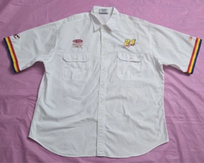 Chase Authentics Button Shirt Mens XL NASCAR Dupont Refinish Racing Embroidered - Image 1 of 4