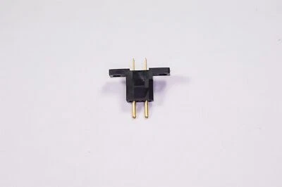 SMS2RE4S6 Souriau Unshrouded Header Connector Male 2 Pos 0.20" Gold Vert TH - Image 1 of 3