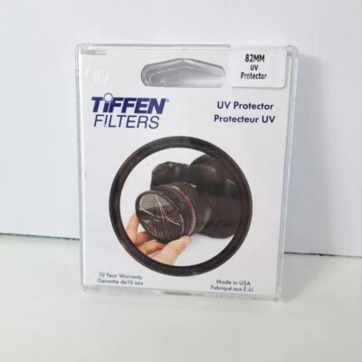 Open Box Tiffen 82mm UV Protection Lens Filter - Image 1 of 4
