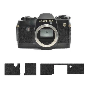 Premium Black Textured Leather Cover Kit for --- Contax 137MA 137MD --- - Imagen 1 de 1
