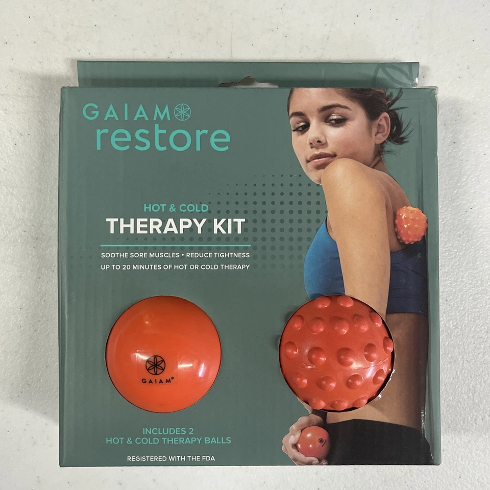 Bolas de terapia fría y caliente GAIAM RESTORE REGISTRADAS CON LA FDA Foto 1 de 1