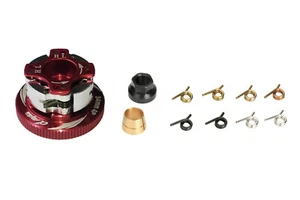 Alpha Plus 4 zapatos aluminio embrague kit ajustable Nitro 1/8o buggy truggy LutzRC - Imagen 1 de 1