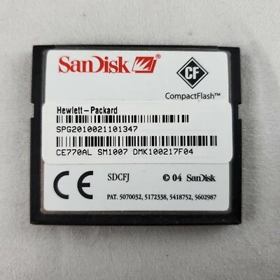 HP CE770AL / CE770-67918 Compact Flash 1GB Memory Card for LaserJet 3000 Printer - Image 1 of 2