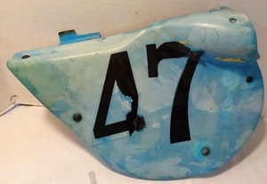 1977 Yamaha IT175 IT 175 Side panel plastic cover Left 1W21711-00-00 - Picture 1 of 3