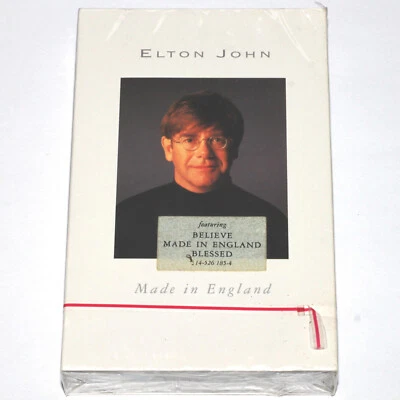 Elton John - Made In England (Cassette Tape 1995) NEW SEALED - Image 1 of 4