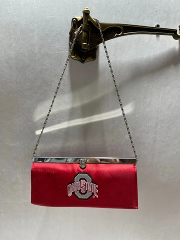 Ohio State Buckeyes Wallet Reversible Purse Accordion Style Logo Name Cover