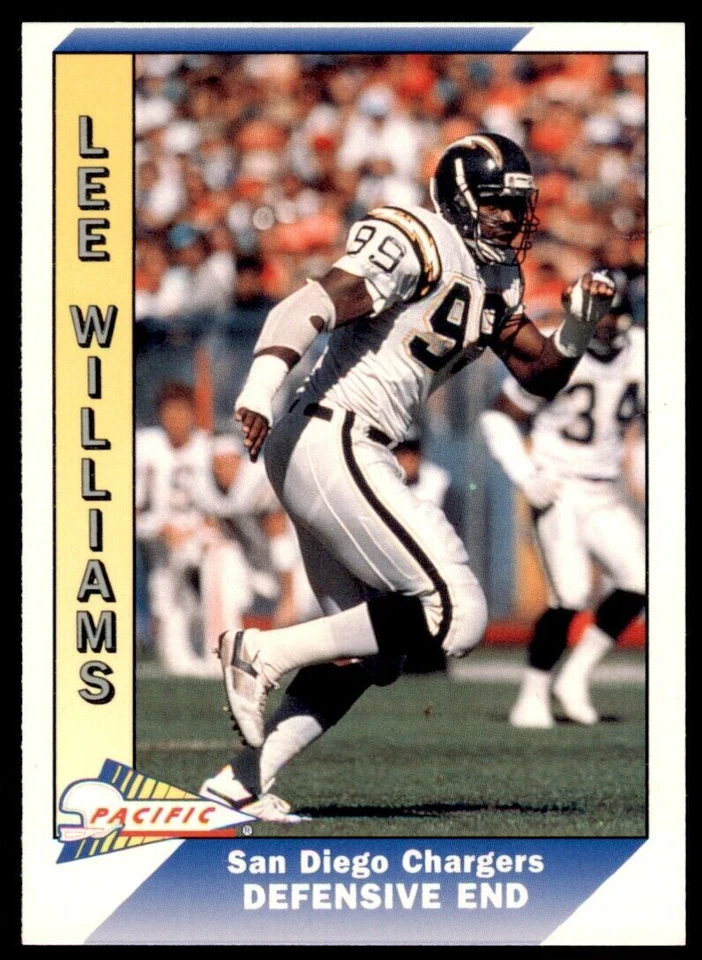 1991 Pacific. Lee Williams . San Diego Chargers #455 - Image 1 of 2