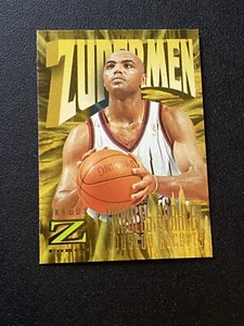 1996-97 SkyBox Z Force Charles Barkley #170 Zuperman Basketball Card Rockets HOF - Picture 1 of 2