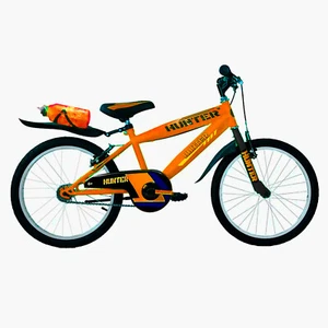 Bicicletta MTB 20 Pollici Bambino 1 Velocità Hunter di Coppi Nero-Arancio - Foto 1 di 1