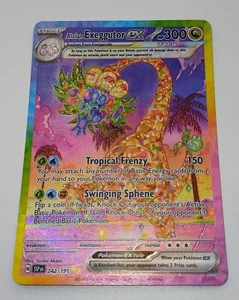 Alolan Exeggutor ex 242/191 Special Illustration Rare Surging Sparks - Packfrisch - Bild 1 von 2