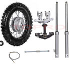 2.50-10" Wheel Tyre Front Forks Triple Tree Kit for CRF50 TTR50 XR50 Pit Bike