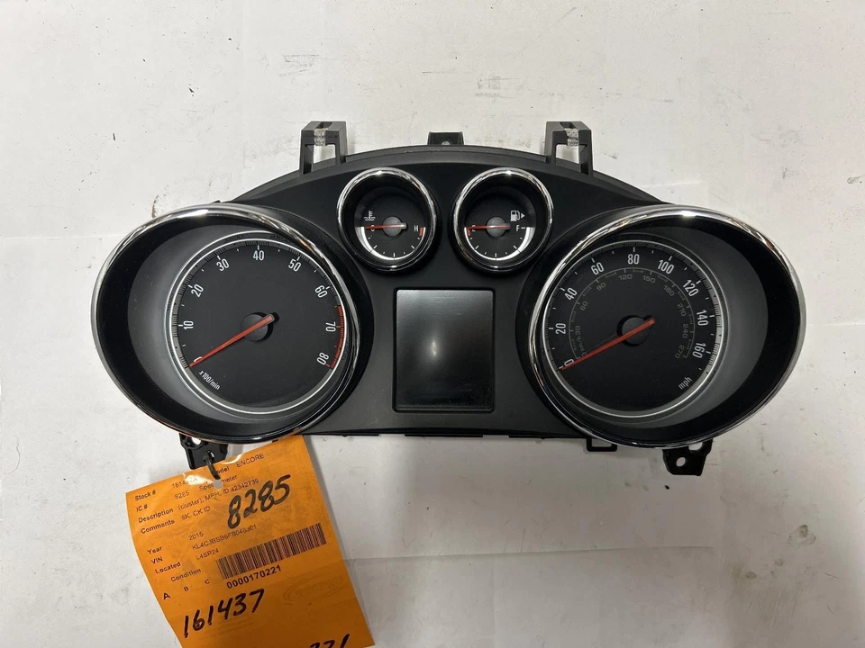 2015 BUICK ENCORE Speedometer cluster MPH 95386873 8k miles OEM 15 - Image 1 of 4