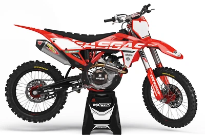 Fits GASGAS EC125/250/350/450 MC125/250/350/450 2021 2022 2023 GRAPHIC KIT decal - Image 1 of 4