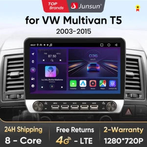 para VW T5 Multivan 9" DAB+ Coche Radio Navegación Bluetooth Inalámbrico Android Coche - Imagen 1 de 17