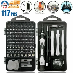 117PC Tool Repair Kit Precision Screwdriver Set for iPhone Samsung Motorola LG H - Picture 1 of 17