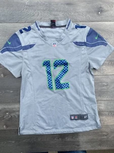 Nike NFL Seattle Seahawks Gray On Field #12 Fan Trikot Gr. XXL Youth - Bild 1 von 9