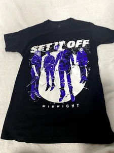 Set It Off Camicia Uomo Nera Piccola - Foto 1 di 3